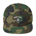 Tattoo Anchor Wool Blend Snapback (Camo)